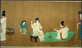 捣练图在线视频,古代织女辛勤劳作的艺术再现